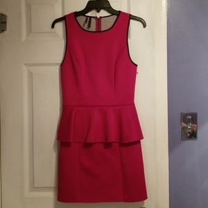 Guess Size 6 Fushia Two layered Dress